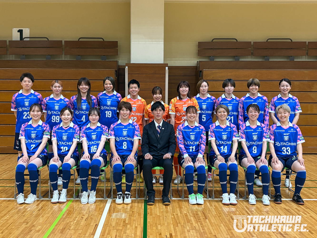 立川アスレティックFC レディース 2026-27 チーム集合写真
