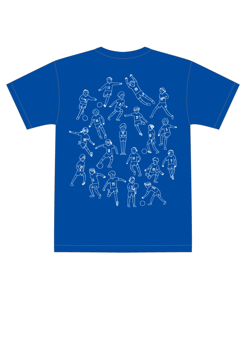 レディース似顔絵Tシャツ