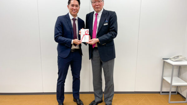 立飛ホールディングス様より日本代表3選手へ報奨金をいただきました